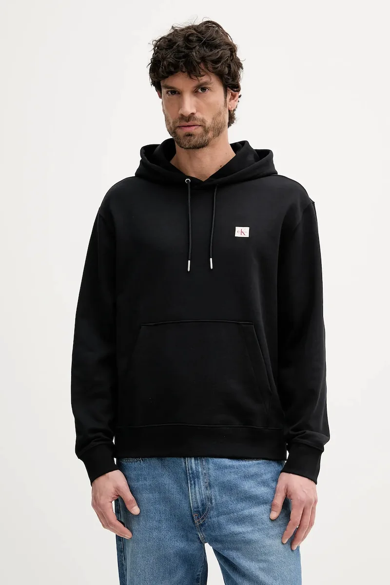Calvin Klein Jeans Ανδρική Μπλούζα με κουκούλα βαμβακερή
