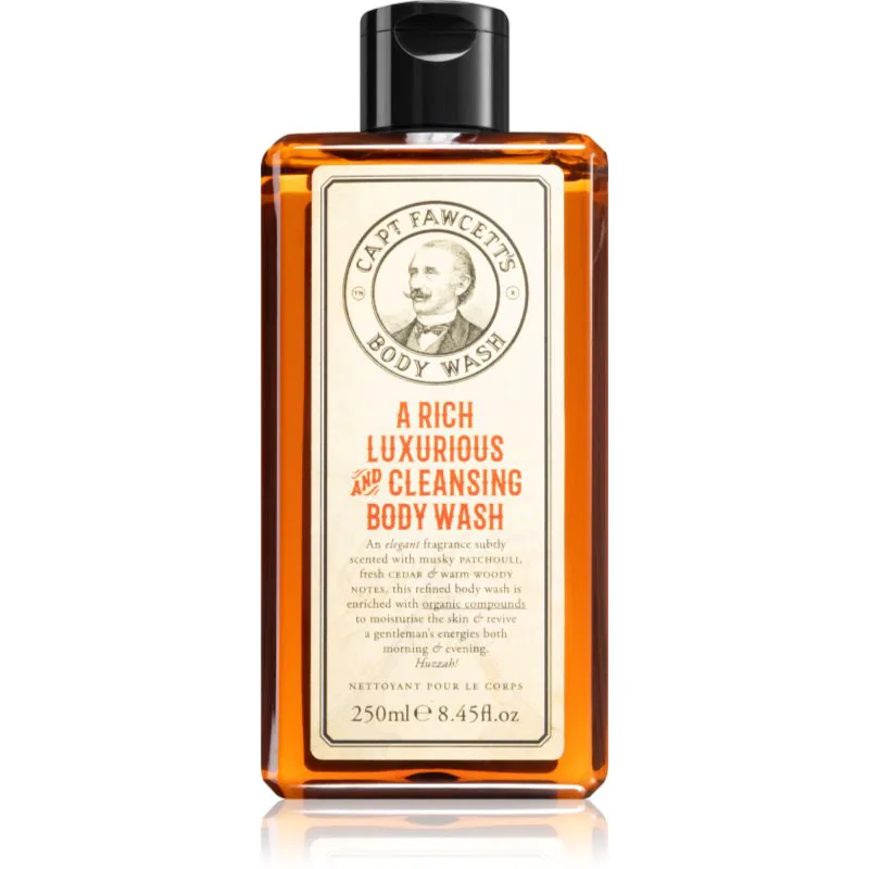 Captain Fawcett Shower Gel Expedition καθαριστικό τζελ ντους για άντρες 250 μλ