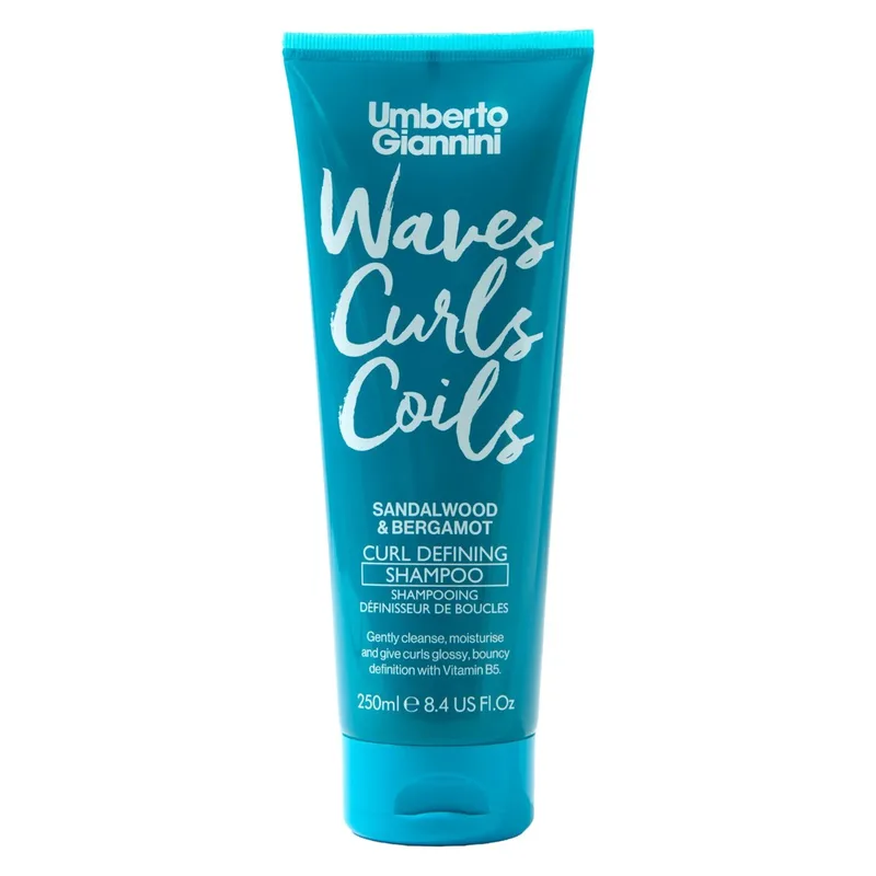 Umberto Giannini Waves, Curls & Coils Curl Defining Shampoo (250ml)