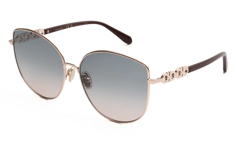 FERRAGAMO ΓΥΑΛΙΑ ΗΛΙΟΥ FERRAGAMO SF339S 774 6015 SF339S Χρυσό