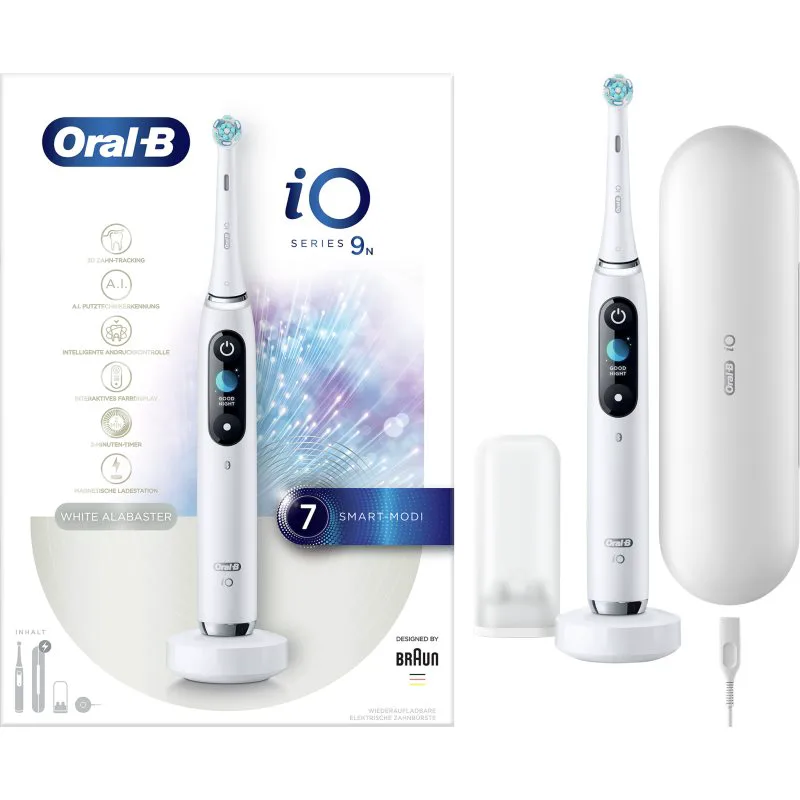 Oral-B iO9 ηλεκτρική οδοντόβουρτσα White 1 τμχ