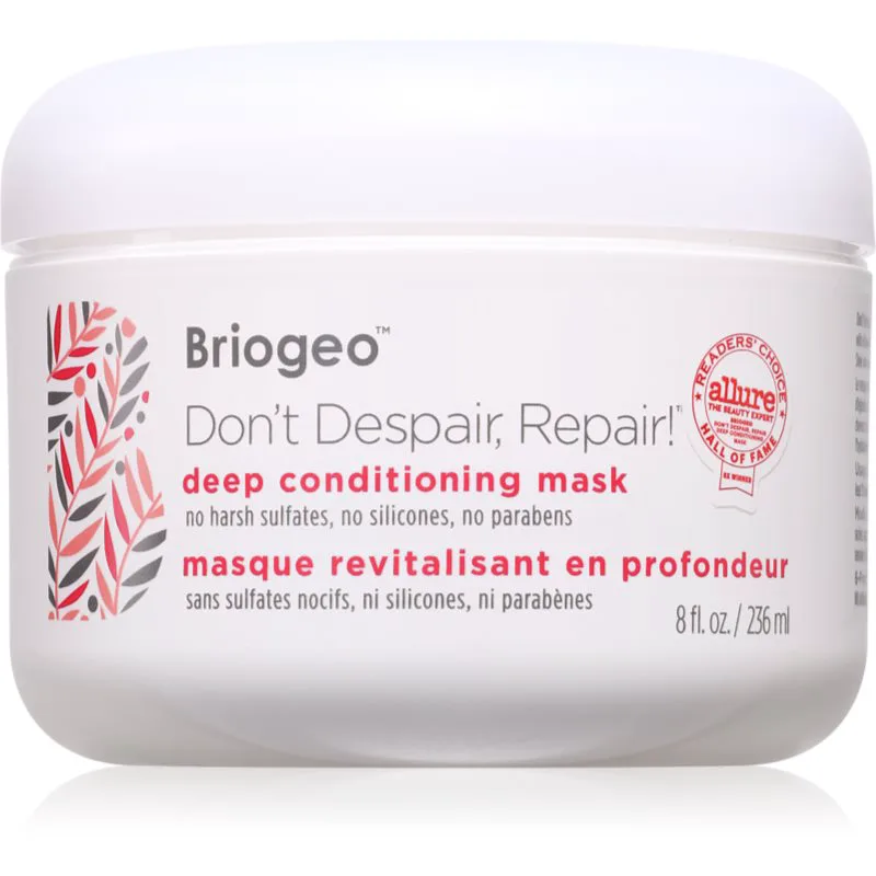 Briogeo Don't Despair, Repair! ενυδατική μάσκα για τα μαλλιά 236 ml