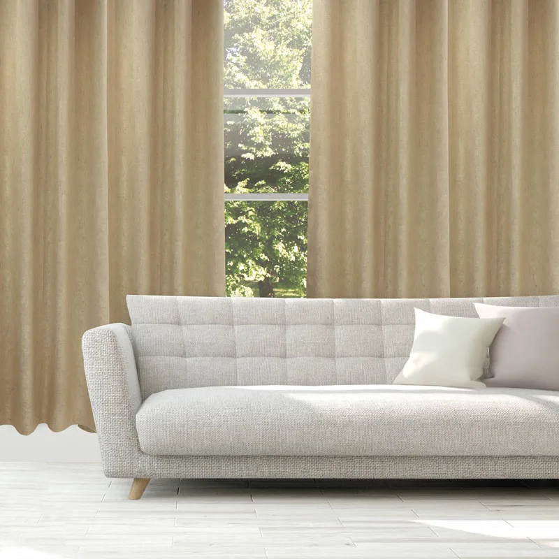 Κουρτίνα Blackout 140x270 Με Τρουκς Das Home 2247 Μπεζ 140x270Υ