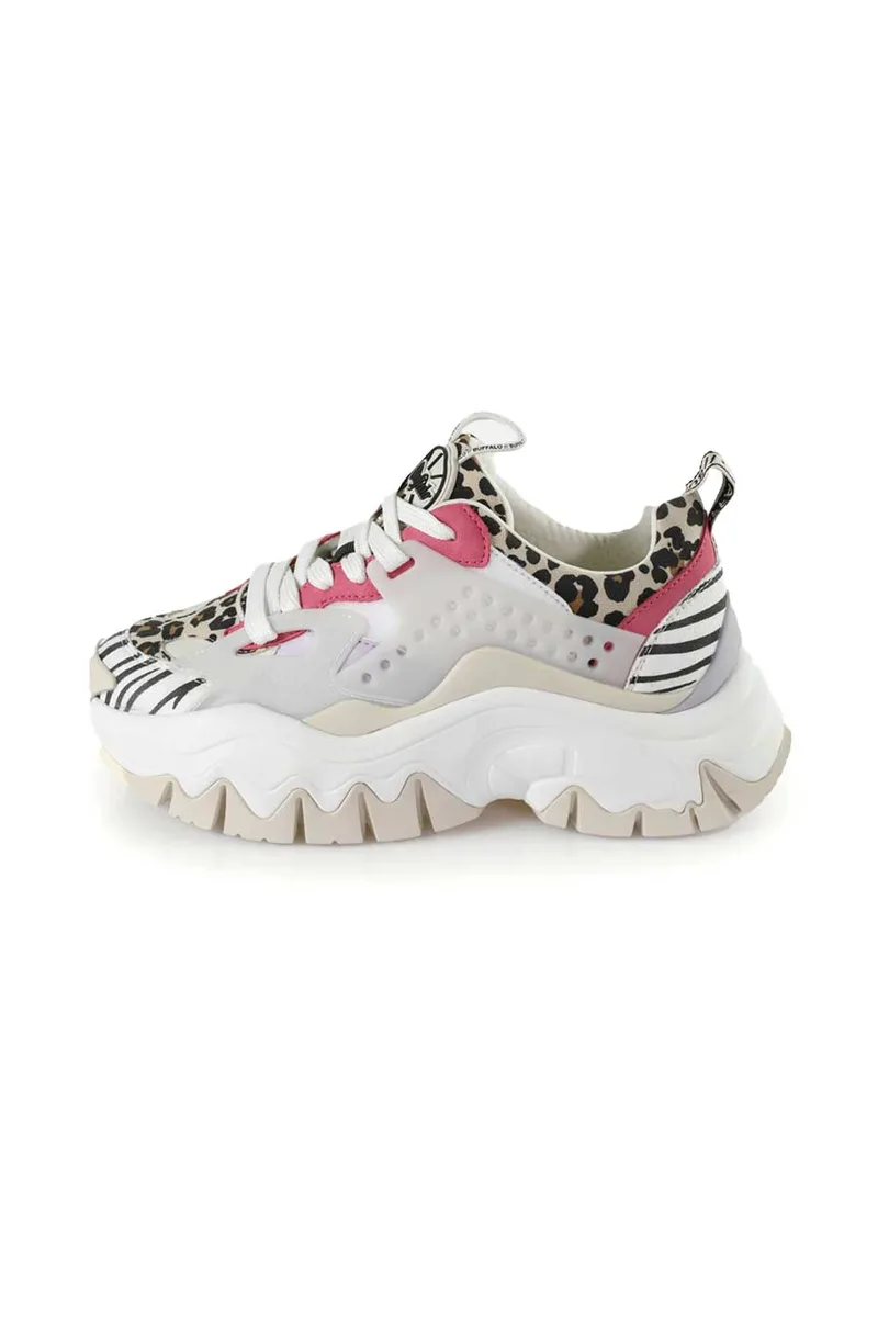 BUFFALO Γυναικεία Sneakers TRAIL ONE - ANIMAL PRINT-1636074-ANIMAL PRINT