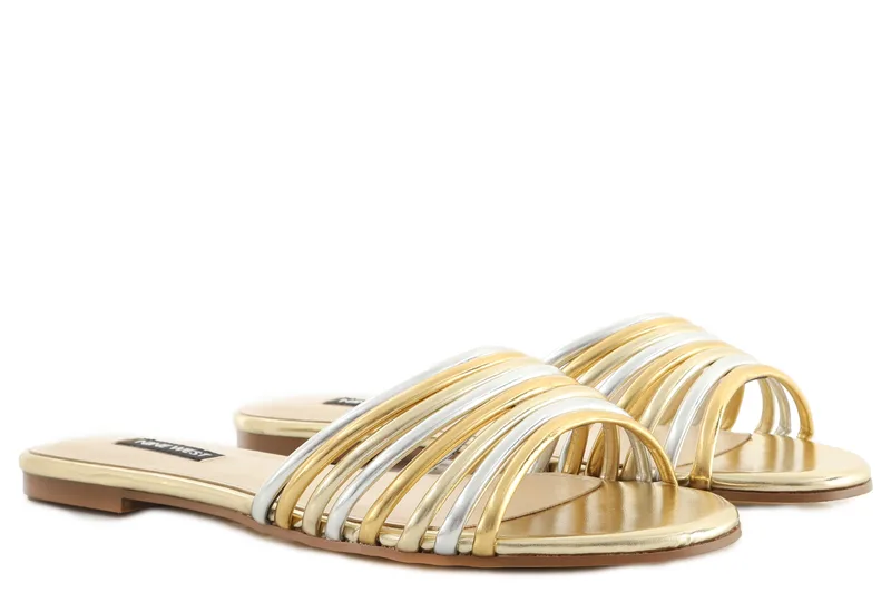 Slides Nine West Links 3 LINKS3 LL-GOLD Γυναικείο