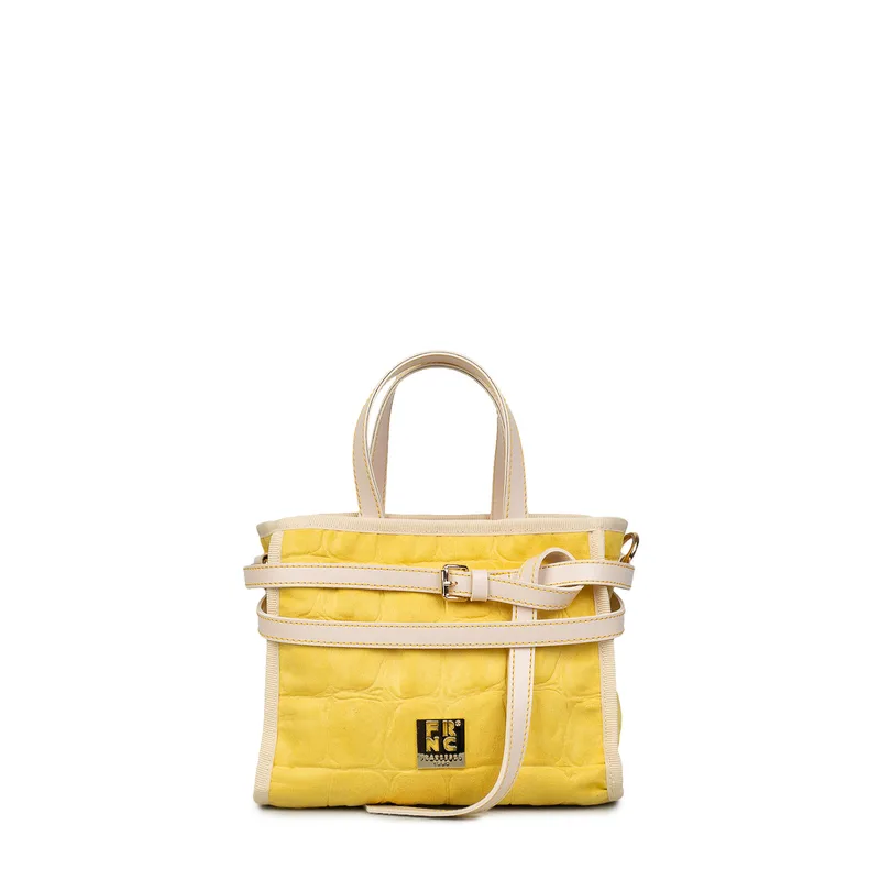 Shopping γυναικεία Frnc Κίτρινο 6100 262