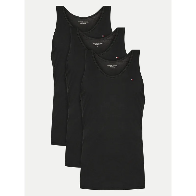 Tommy Hilfiger Σετ τιραντάκια UM0UM03387 Μαύρο Regular Fit