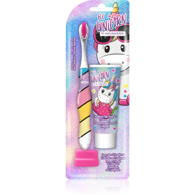 Be a Unicorn Oral Care Set Σετ οδοντιατρικής φροντίδας για παιδιά