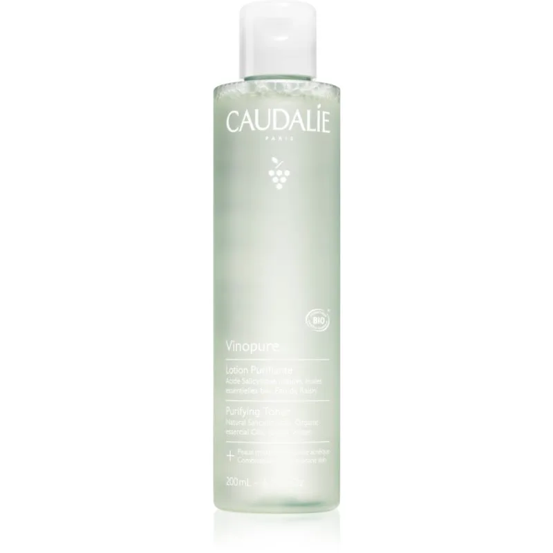 Caudalie Vinopure καθαριστικό τονωτικό για μικτή επιδερμίδα 200 ml