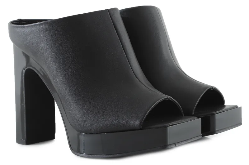 Mules DKNY Peep Toe Monoco K2219938-BLK Γυναικείο