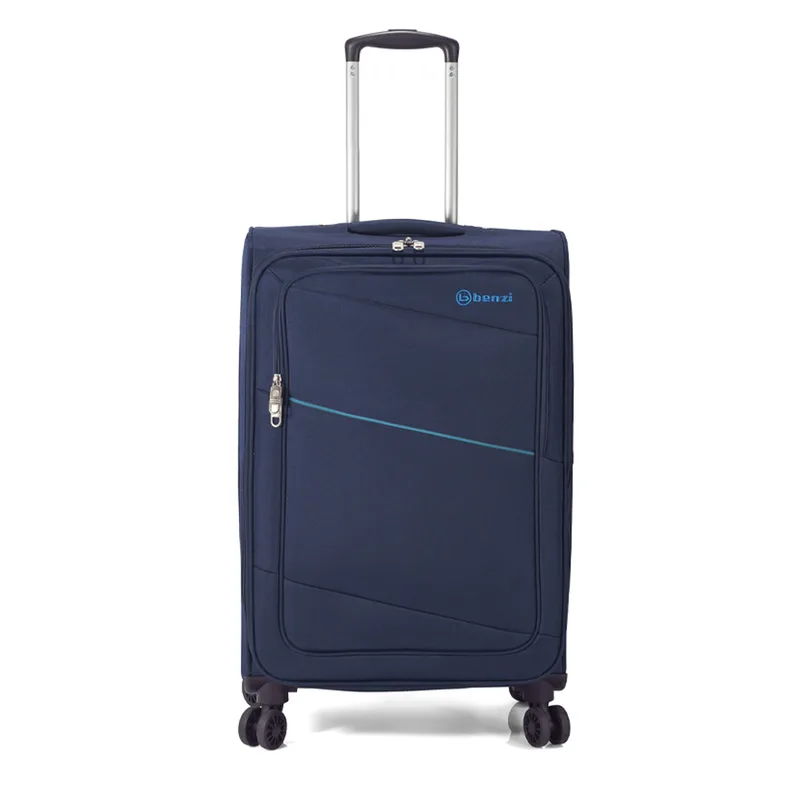 Βαλίτσα Μεσαία με προέκταση BENZI Μπλε BZ5757 39x63x24-27cm