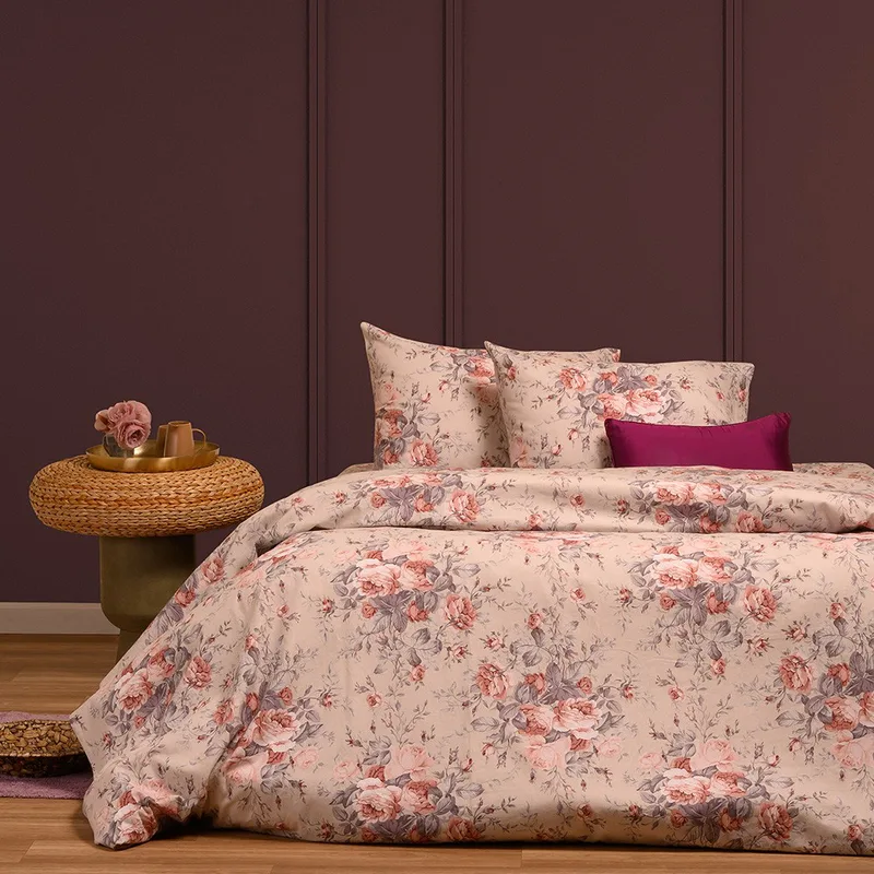 Παπλωματοθήκη Φανελένια Μονή 165X245 Melinen Winter Peonia Rose (165x245)