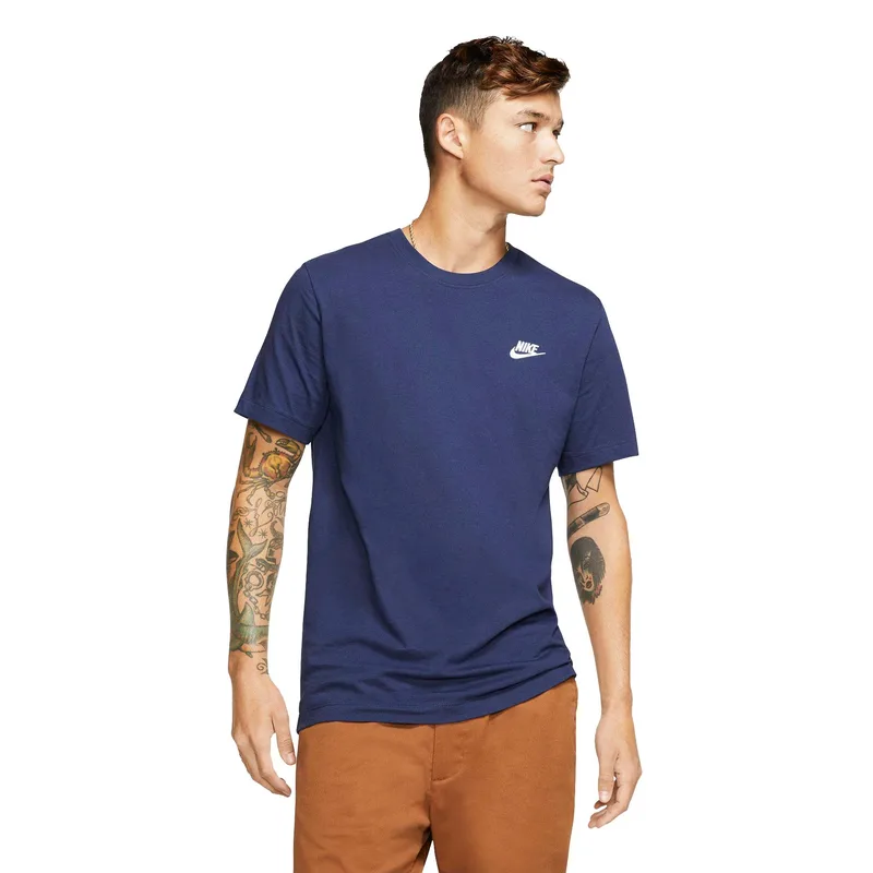 NIKE SPORTSWEAR CLUB TEE ΜΠΛΕ