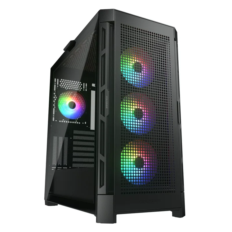 COUGAR Gehäuse Midi-Tower DuoFace Pro ARGB, Μαύρο