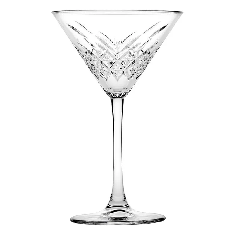 Ποτήρι Μαρτίνι Γυάλινο Διάφανο Timeless ESPIEL 230ml-11,6x17,2εκ. SP440176K12 (Σετ 12 Τεμάχια) (Υλικό: Γυαλί, Χρώμα: Διάφανο , Μέγεθος: Κολωνάτο) - ESPIEL - SP440176K12