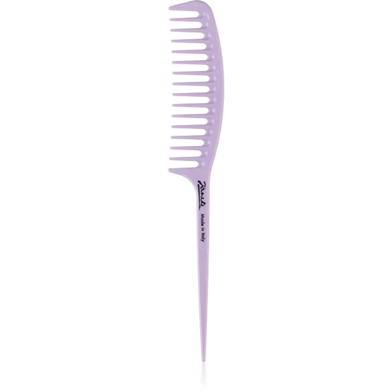 Janeke Fashion Comb Lilla χτένα για τα μαλλιά 1 τμχ