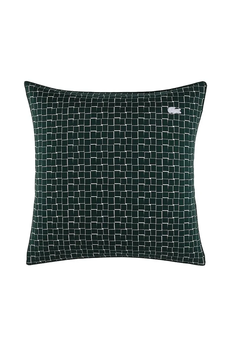 Βαμβακερή μαξιλαροθήκη Lacoste L BLOCK Vert 65 x 65 cm