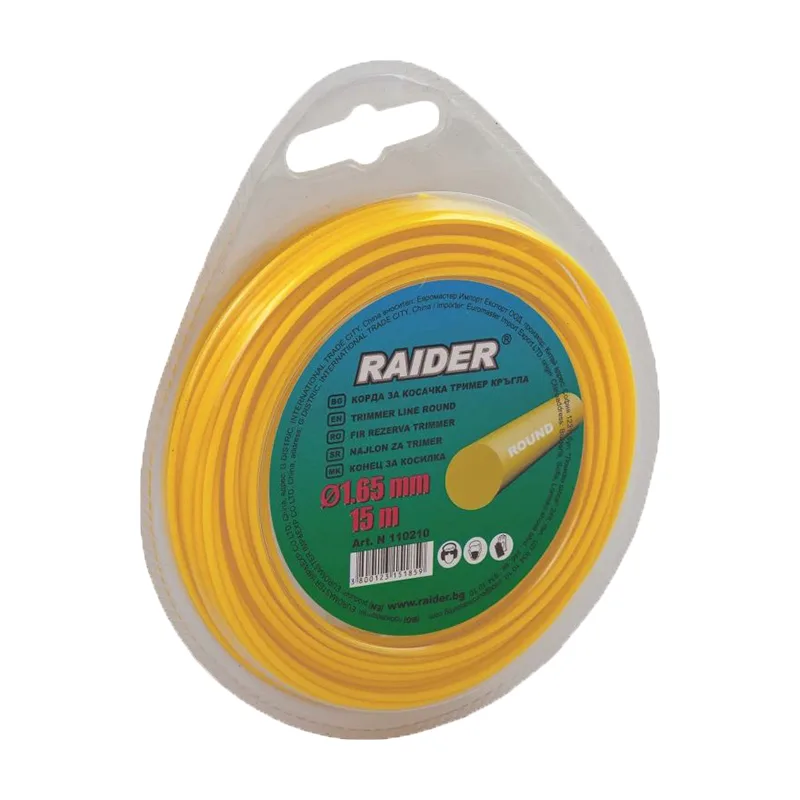 Μεσηνέζα Στρογγυλή Raider 110210 1.65mm 15m