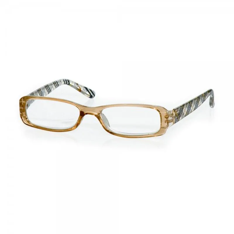 Eyelead Γυαλιά Διαβάσματος Unisex Διαφανές Καρώ, με Κοκκάλινο Σκελετό E127 - 4,00