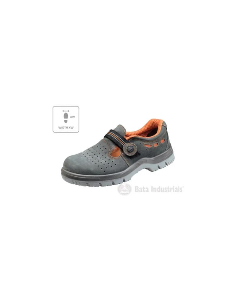Bata Industrials Riga XW U MLIB22B3 sandals dark gray
