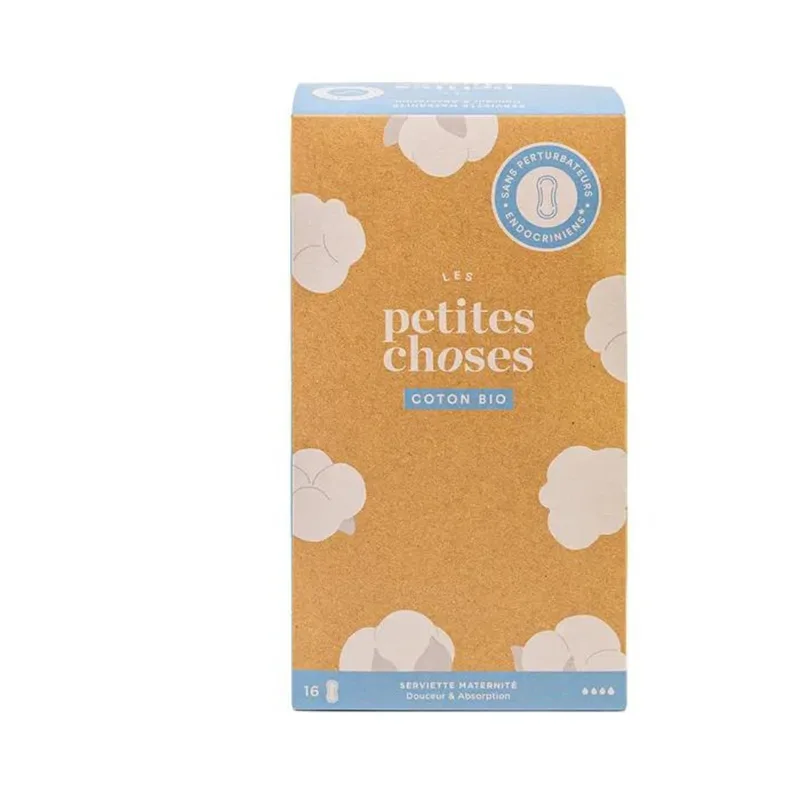 Les Petites Choses Maternity Sanitary Pads - Organic Cotton x16
