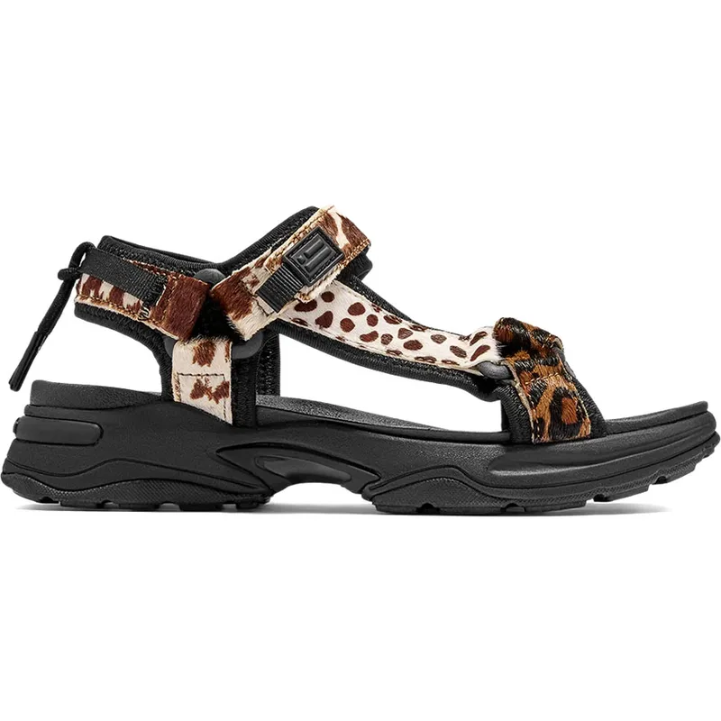 D. Franklin animal print σανδάλι DFSH406008
