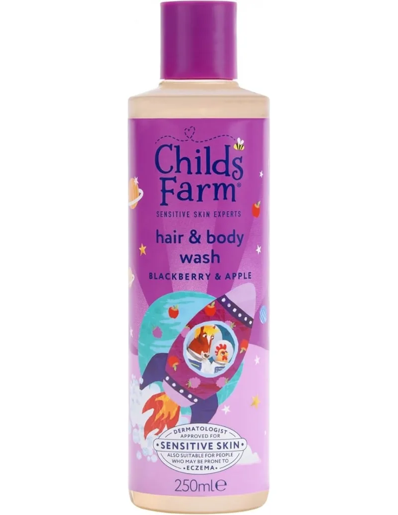 Hair & Body Wash Blackberry & Organic Apple 250m
