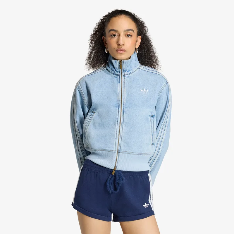 Μπουφάν adidas Firebird Denim Tracktop Light Denim L
