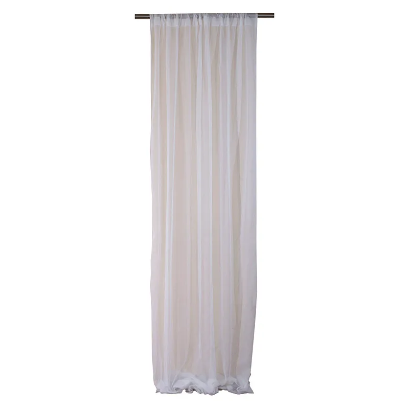 Κουρτίνα Με Τρέσα 140X270 Viopros 1050 Λευκό (140x270)