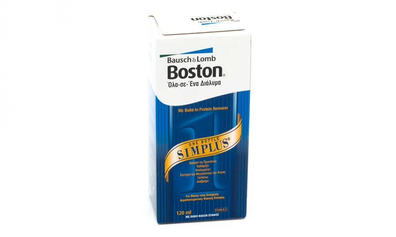 BAUSCH & LOMB ΥΓΡΟ ΦΑΚΩΝ BAUSCH & LOMB BOSTON SIMPLUS 120 ml BOSTON SIMPLUS 120 ml
