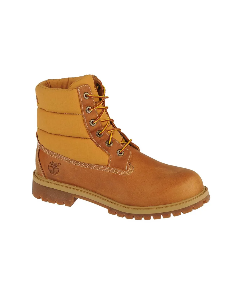 Timberland 6inch Prem Δερμάτινα Γυναικεία Αρβυλάκια Καφέ A1I2Z