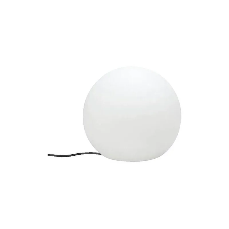 Φωτιτικά δαπέδου, ορθοστάτες New Garden Boule lumineuse extérieure Buly 40 cm blanc
