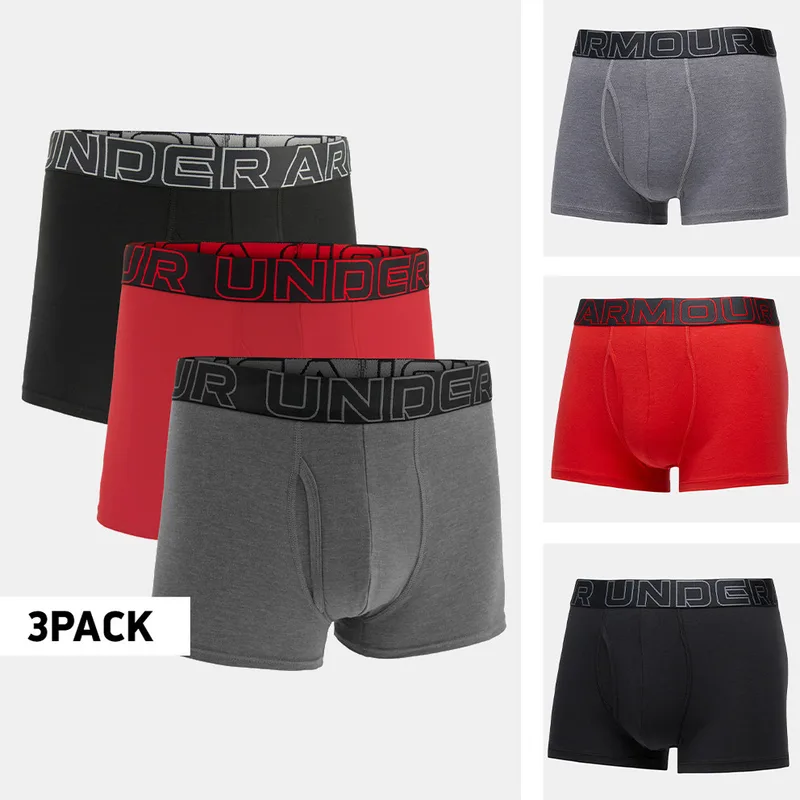 Under Armour Perf Tech 3-Pack Ανδρικά Μποξεράκια (9000195518_80079)