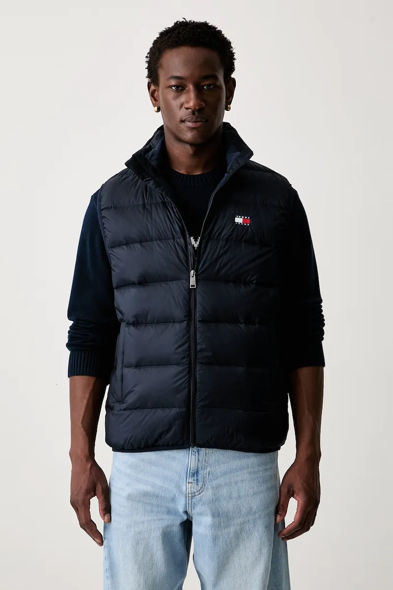 Tommy Jeans πουπουλένιο αμάνικο μπουφάν Ανδρικό