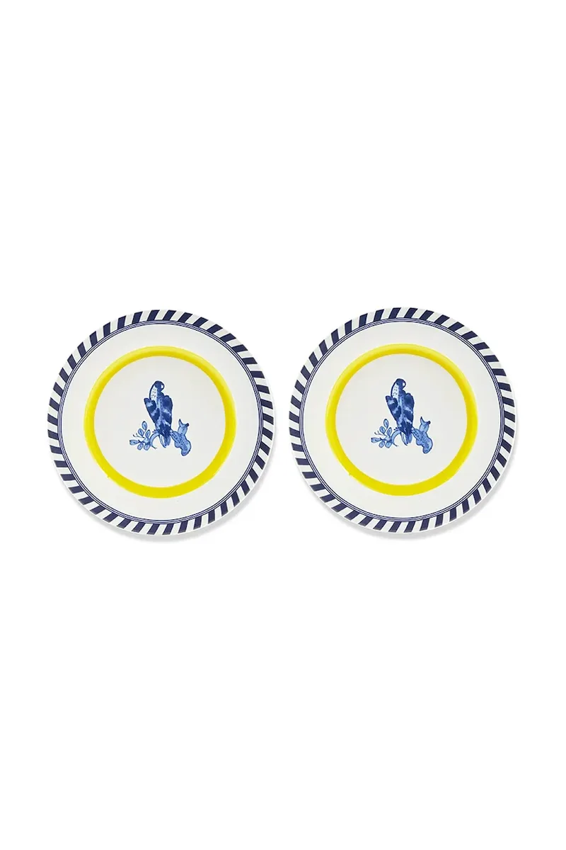 Σετ πιάτων Pols Potten bird patterned 27 cm 2-pack