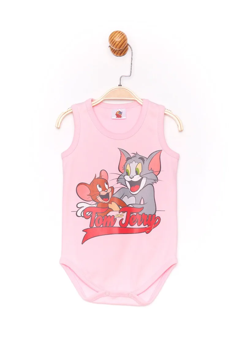 Κορμάκια βρεφικά Tom & Jerry Ροζ TJ19564