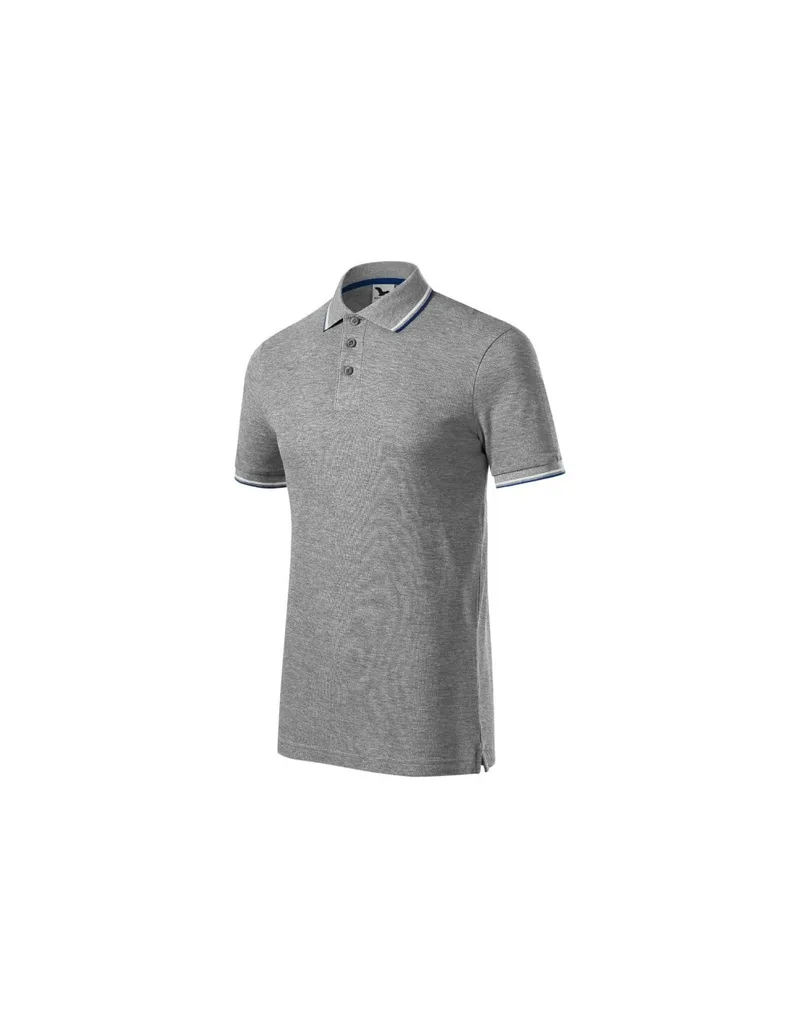 Malfini MLI-23212 Ανδρικό T-shirt Polo Γκρι