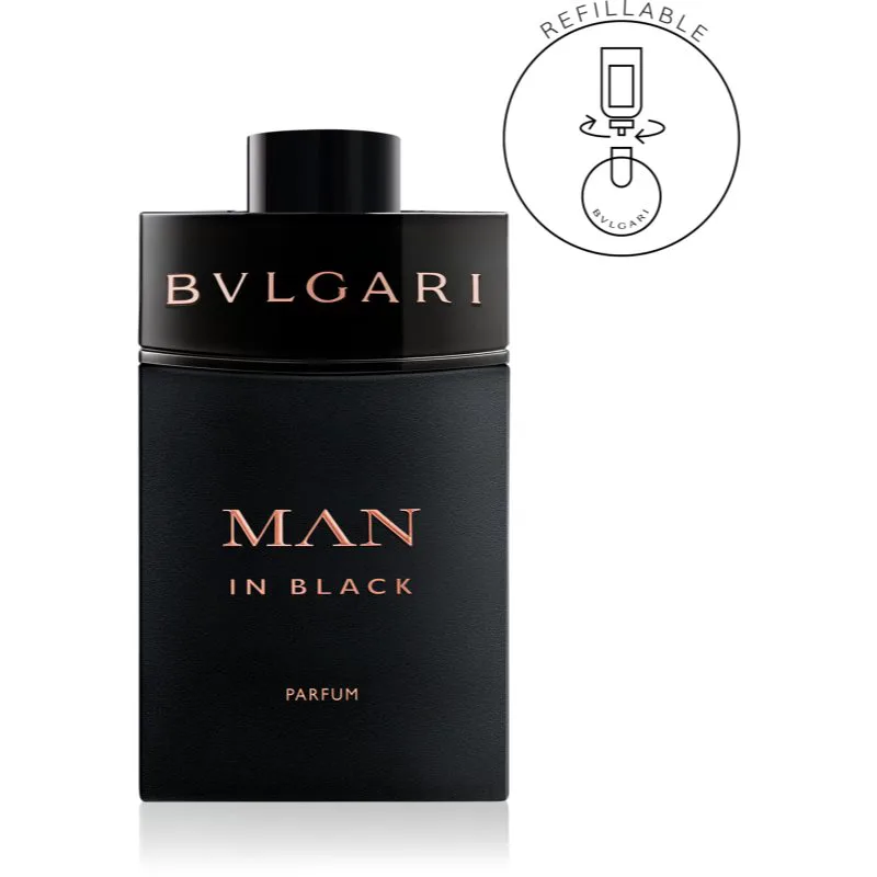 BVLGARI Bvlgari Man In Black Parfum άρωμα επαναπληρώσιμο για άντρες 150 ml