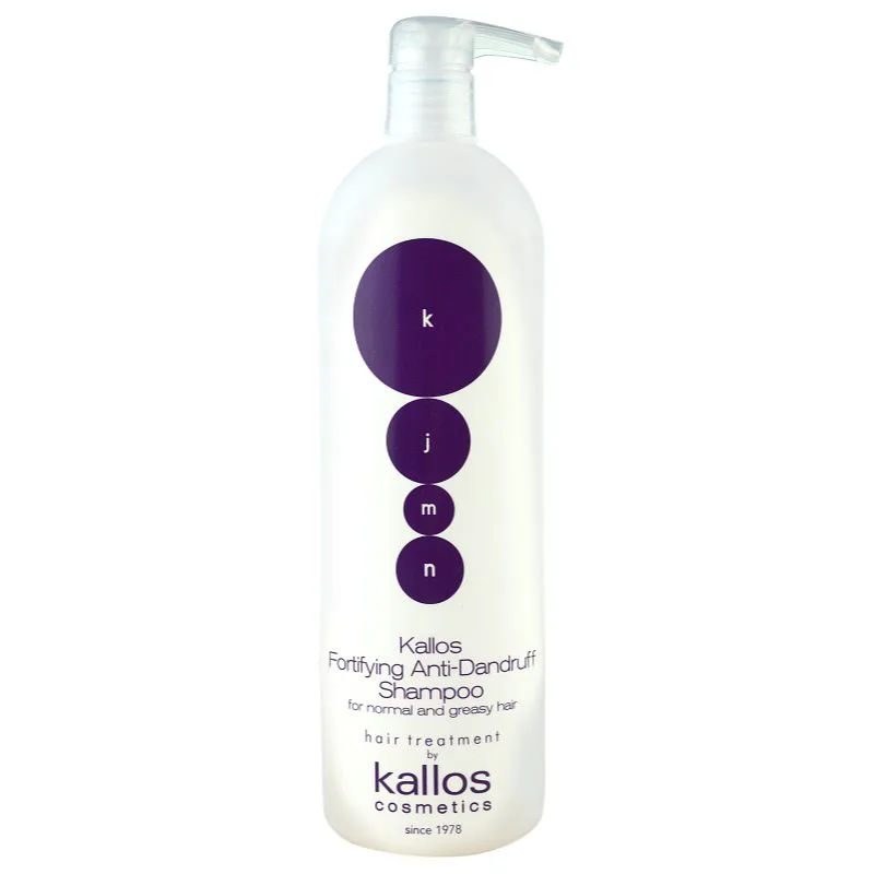 Kallos KJMN Professional Fortifying Anti-Dandruff δυναμωτικό σαμπουάν κατά της πιτυρίδας 1000 ml