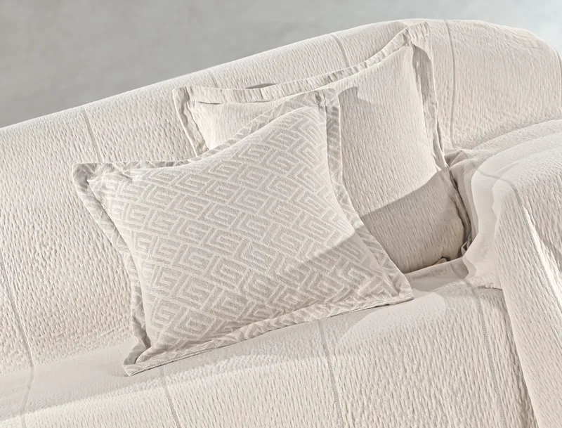 Μαξιλαροθήκη Διακόσμησης Guy Laroche Soho Ivory 50x50