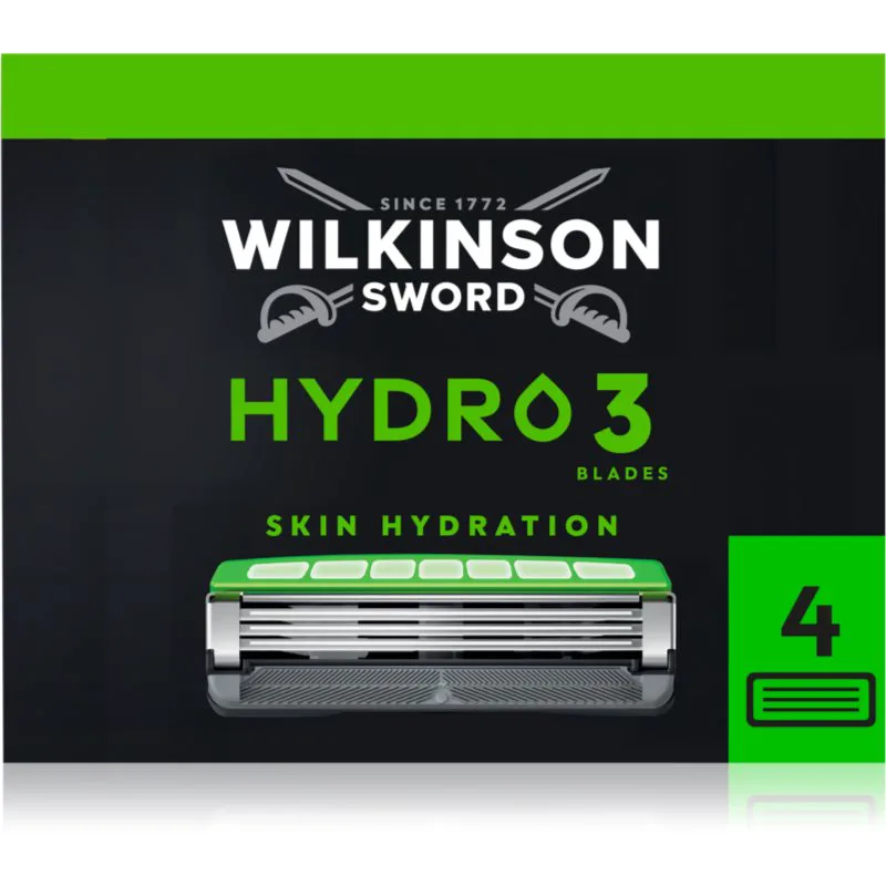 Wilkinson Sword Hydro3 ανταλλακτική κεφαλή 4 τμχ