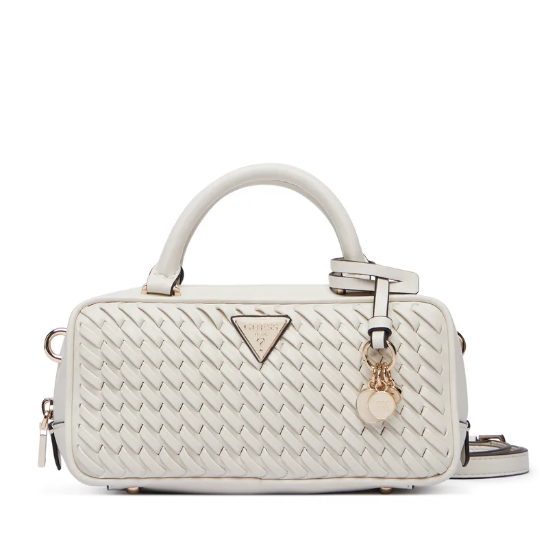 Τσάντα Guess Kora Mini HWWG97 48760 Κρεμ