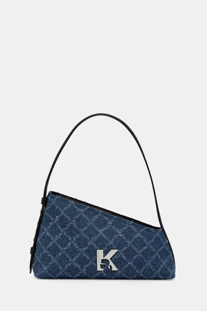 Karl Lagerfeld Jeans μικρή τσάντα γυναικεία ντένιμ