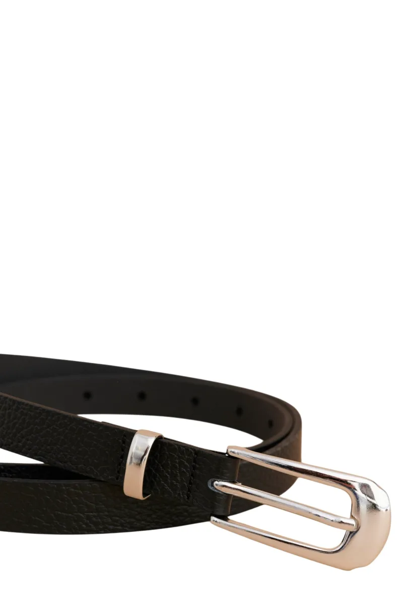Zώνη Attrattivo Δερμάτινη Με Ανάγλυφη Υφή 9Z23687-BLACK Γυναικείο