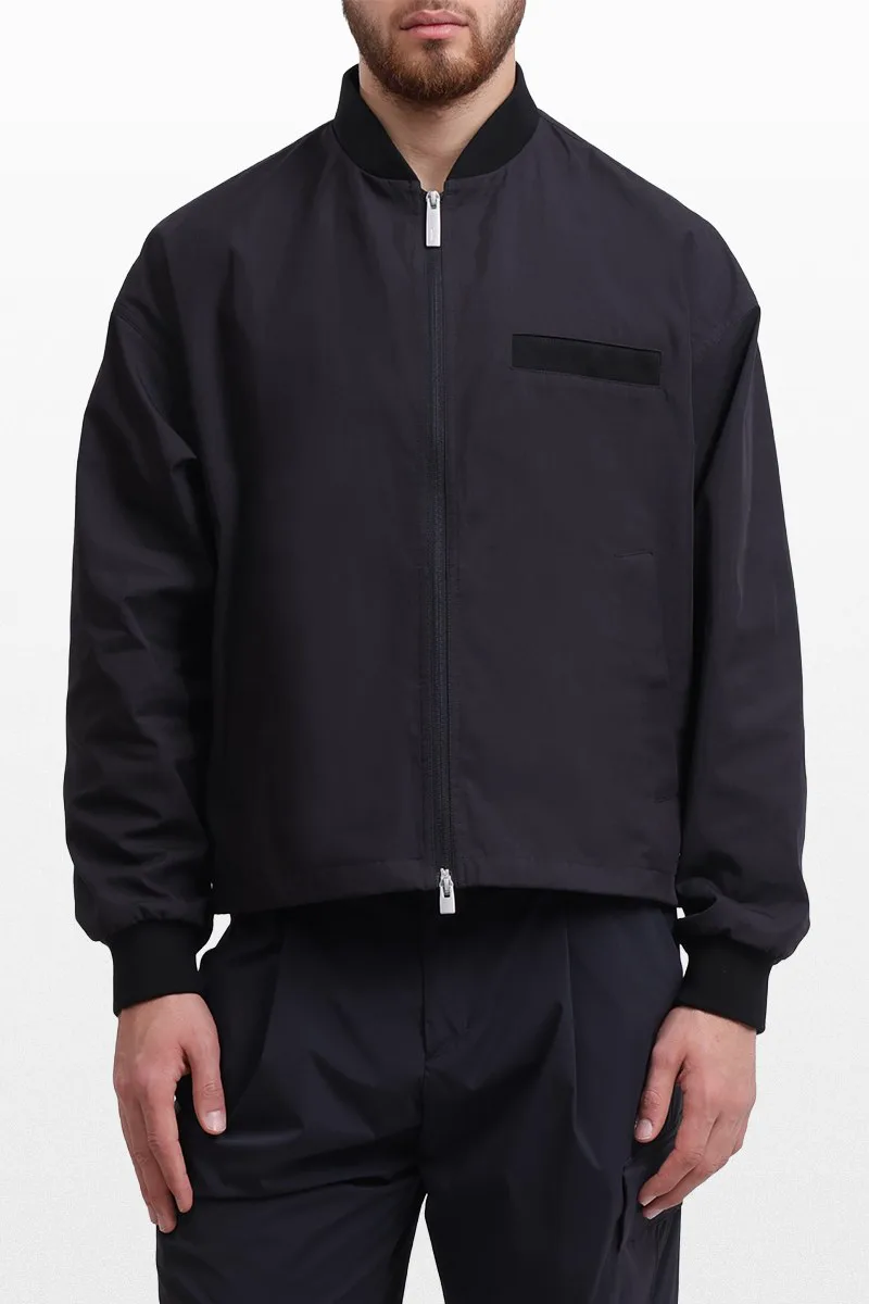HERNO Ανδρικό Μαύρο Laminar Bomber Jacket