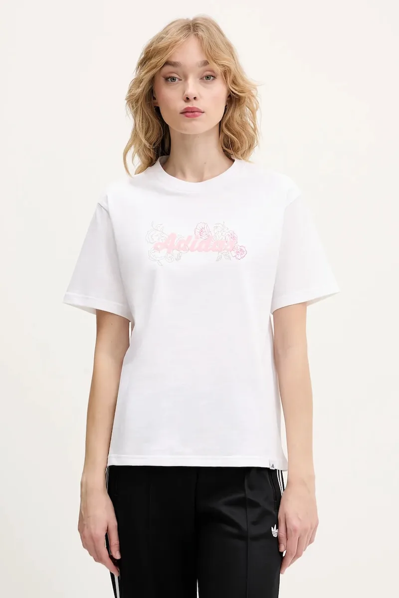 adidas Βαμβακερό μπλουζάκι adidas Western