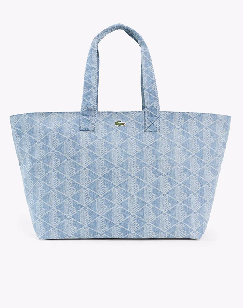 LACOSTE ΤΣΑΝΤΑ SHOPPING BAG 3NU5297NZ-Q48 DenimLightBlue