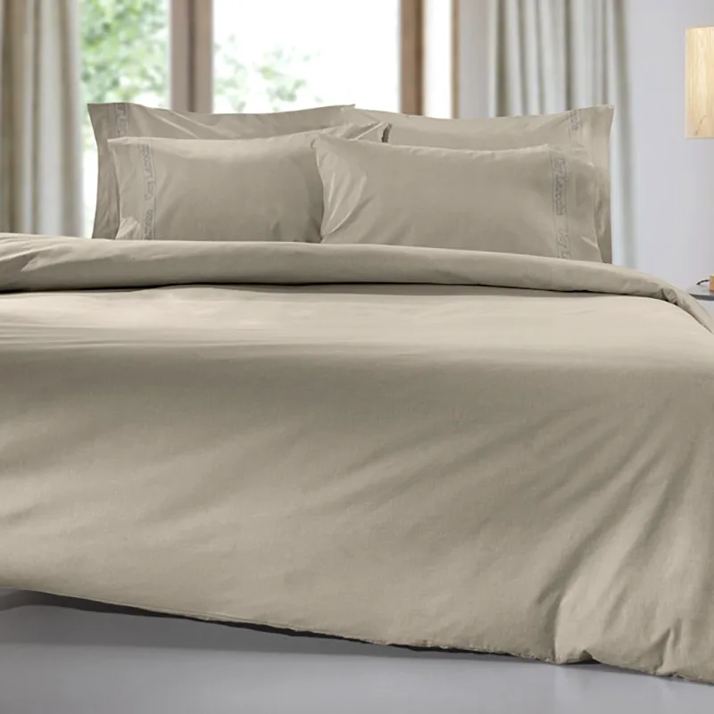 Σεντόνι Μεμονωμένο King Size 270X280 Guy Laroche Color Plus Taupe Χωρίς Λάστιχο (270x280)