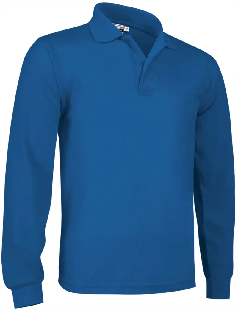Μακρυμάνικο Polo Shirt PREDATOR Valento POVATOLRY Royal Blue