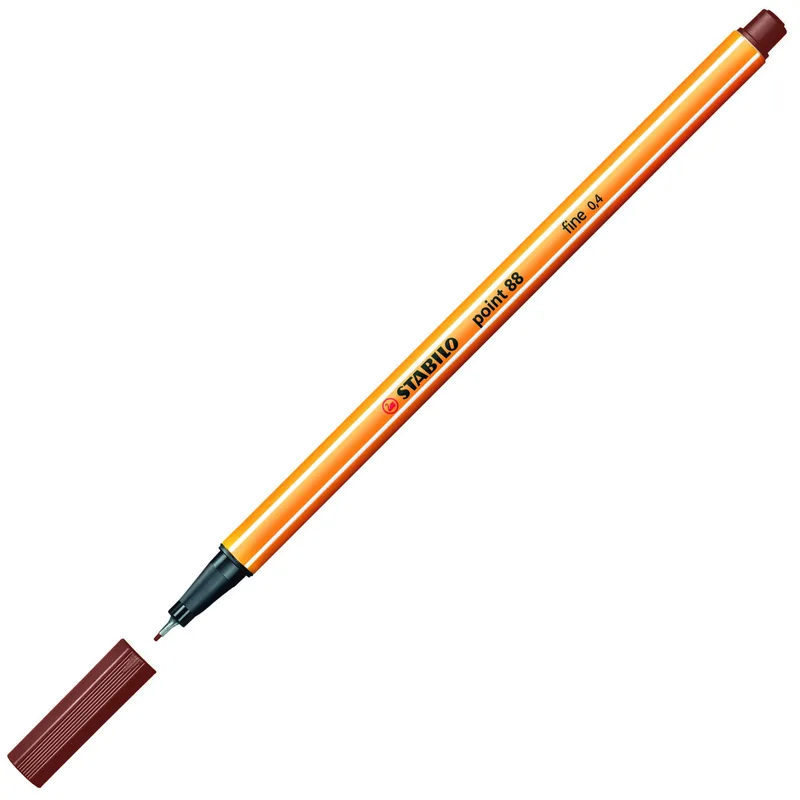 ΜΑΡΚΑΔΟΡΟΣ STABILO POINT 88/45 ΚΑΦΕ 0.4mm